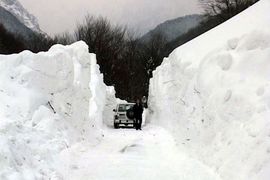 Snijeg usporava saobraćaj