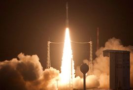 Poletjela evropska raketa Vega (VIDEO)