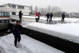 Prokisao krov Pravnog fakulteta u Banjaluci (FOTO)