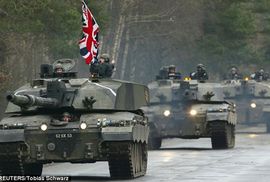 Britanski tenkovi na putu za Njemačku?