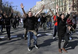 Španski studenti sukobili su se sa policijom 