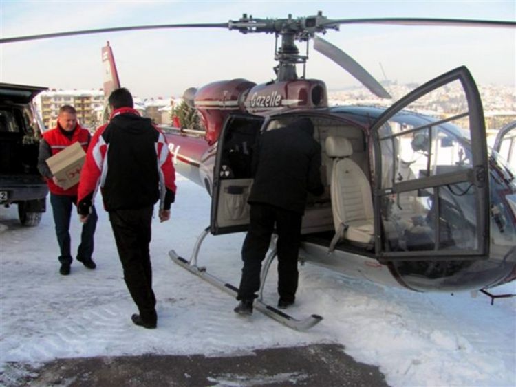 Helikopterom dostavljeni paketi