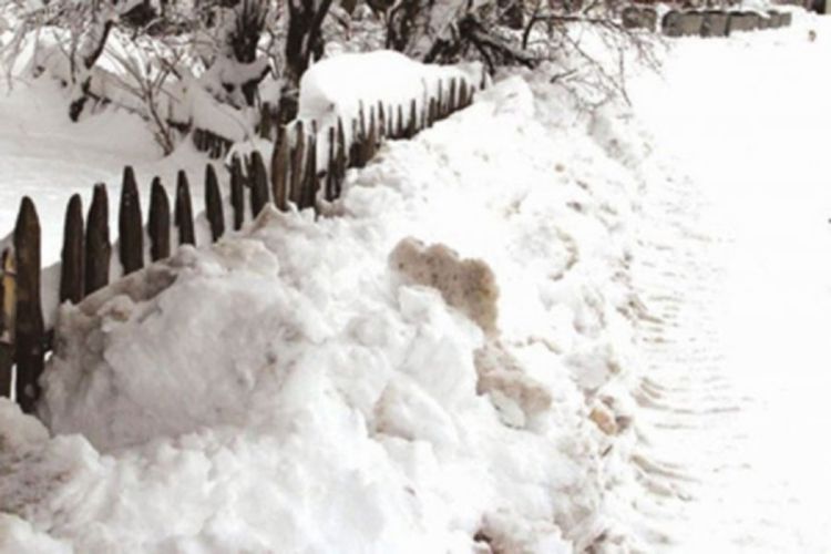 Metar snijega u području Stričića i Vilusa