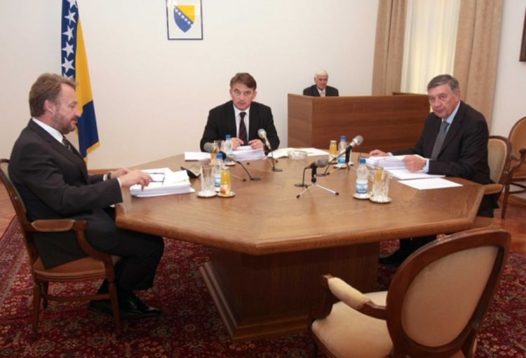 Predsjedništvo BiH bez sjednice o budžetu