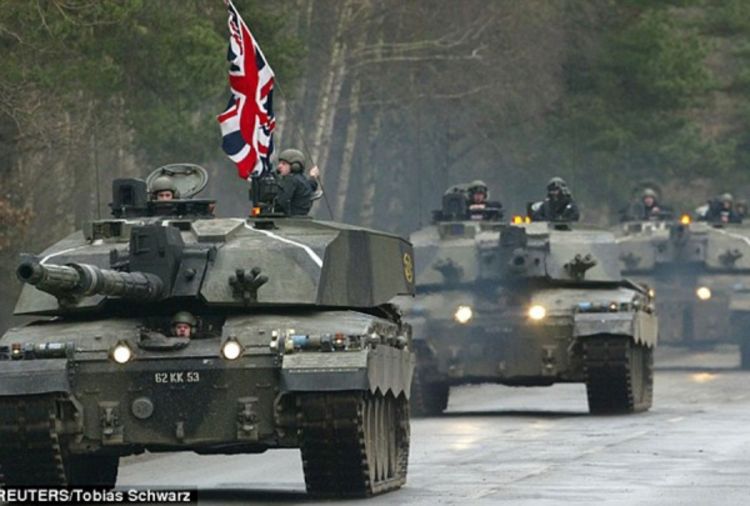 Britanski tenkovi na putu za Njemačku?