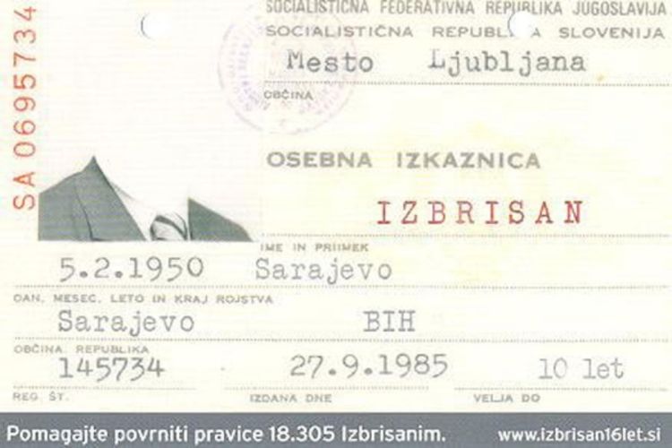Slovenija neće više ništa da uradi za izbrisane