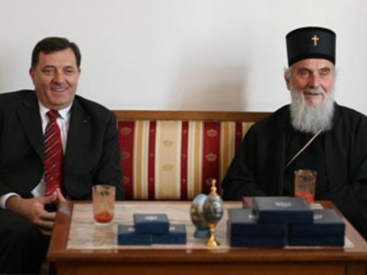 Predsjednik Dodik kod patrijarha Irineja