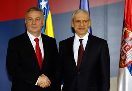 Tadić i Lagumdžija: Međusobna podrška na putu ka Evropskoj uniji
