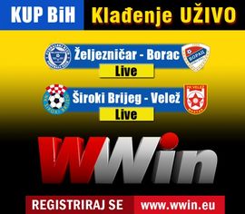 Klađenje uživo: Kup Bosne i Hercegovine