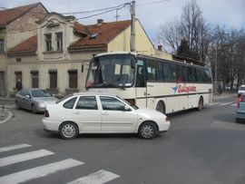 Sudar automobila i autobusa u centru Banjaluke