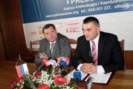Dodik: U Šamac za četiri godine uloženo 12 miliona KM