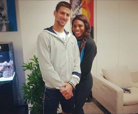Nole obećao zagrljaj Sereni