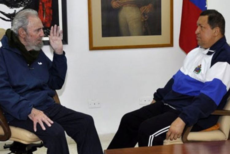 Fidel Kastro posjetio Čaveza u bolnici