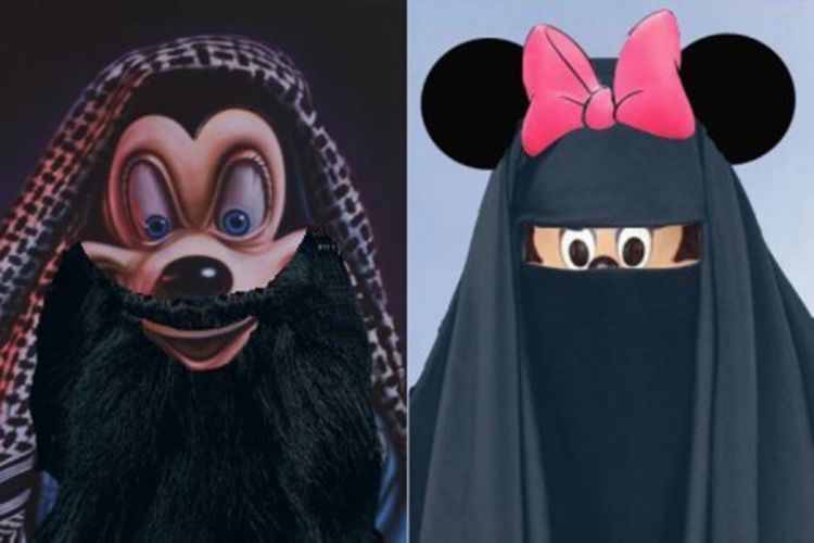 Sud odbacio žalbu zbog crteža Mikija u muslimanskoj odjeći