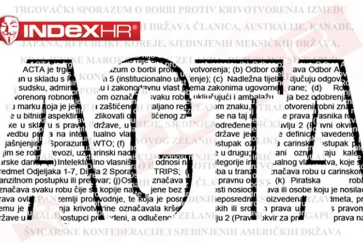 ACTA stigla: Hrvatska policija hapsi zbog skidanja filmova i programa