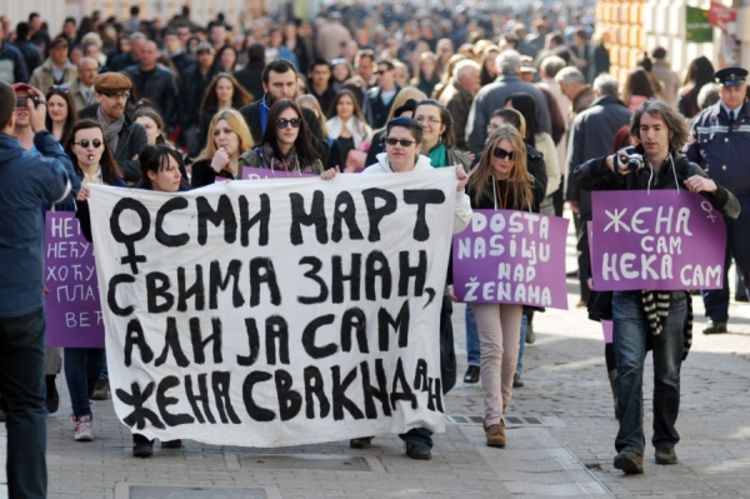 Pogledajte Osmomartovski marš u Banjaluci i Sarajevu (FOTO)