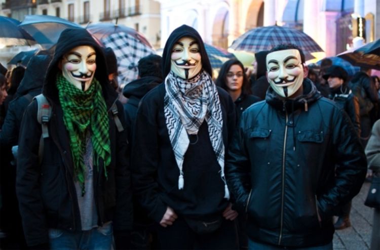Uhapšen pripadnik Anonymousa Srbije