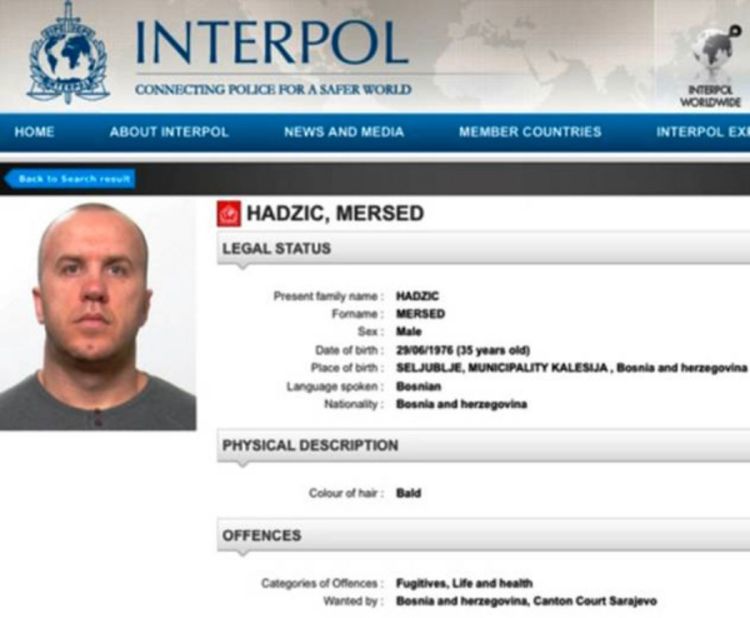 Nakon dvomjesečnog bjekstva uhapšen Mersad Hadžić