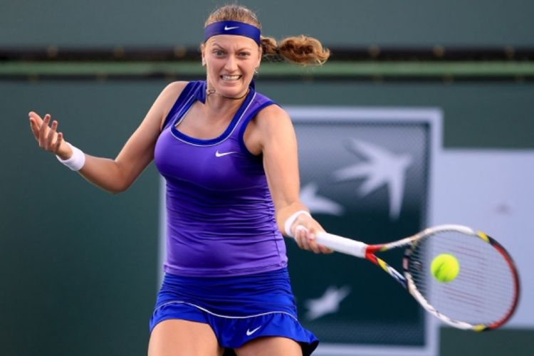Kvitova u autu