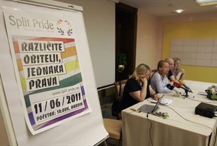 Gej parada u Splitu devetog juna