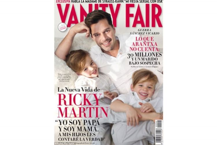 Riki Martin se slikao sa sinovima za Vanity Fair