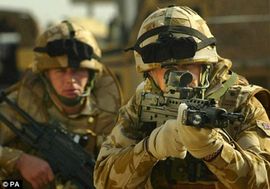 Pametni materijali za britanske vojne uniforme