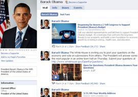Obamina stranica na Fejsbuku pod egipatskom opsadom