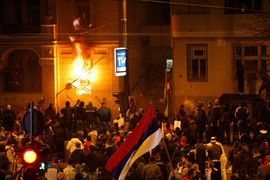 Osumnjičenima za paljenje ambasada određen pritvor