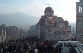 Vjernici obilježili Uskrs na Kosovu i Metohiji