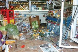 Opljačkana prodavnica