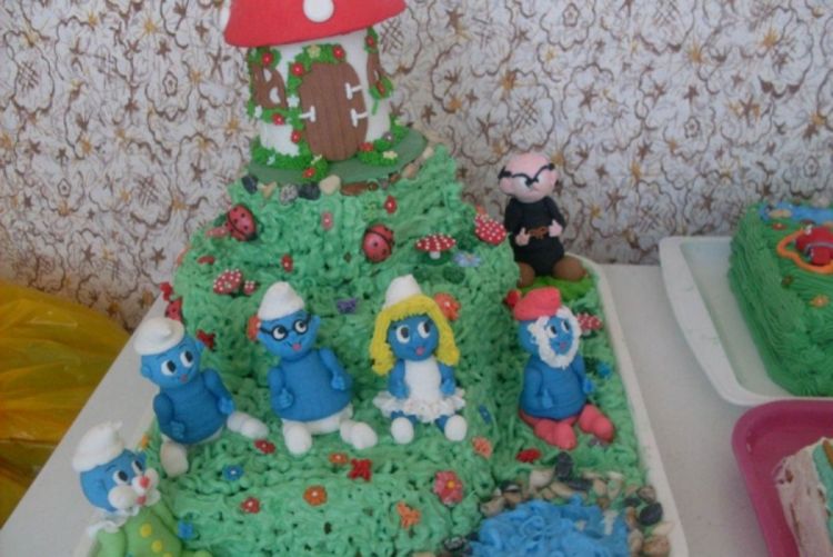 Štrumfastična torta