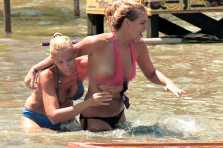 SURVIVOR Ava svukla gaće Kristini, ona njoj gornji dio