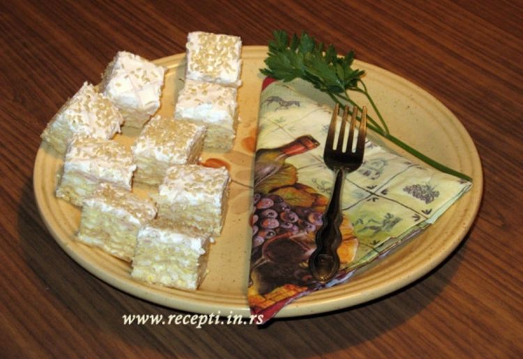 Slana torta sa oblatnama