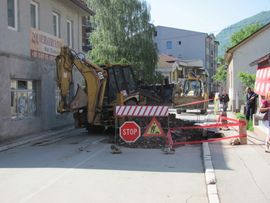 Počinje rekonstrukcija glavne gradske ulice u Zvorniku