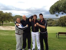 Nole uživao u golfu