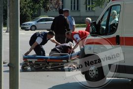 Banjaluka: Prošao na crveno i udario u audi Vlade RS