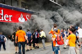Veliki požar u boksu Vilijamsa