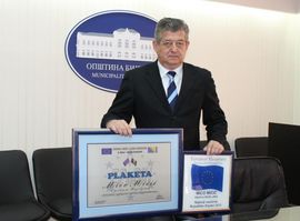 Mićo Mićić, evropski načelnik RS 2012.