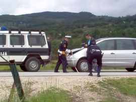 Sudarili se policajci i novinari