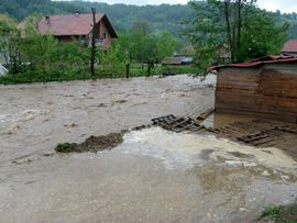 Vodena bujica u Srebrenici