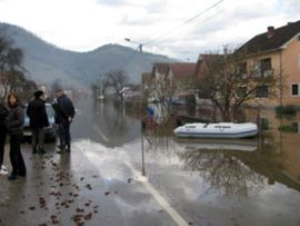 Bratunac: Poplavljeno 200 domaćinstava