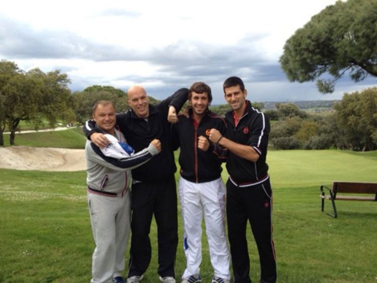 Nole uživao u golfu