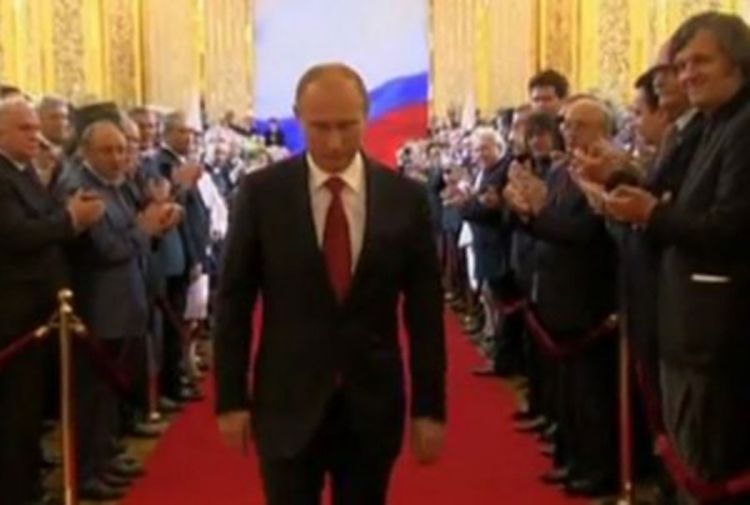 Emir Kusturica na Putinovoj inauguraciji u Kremlju