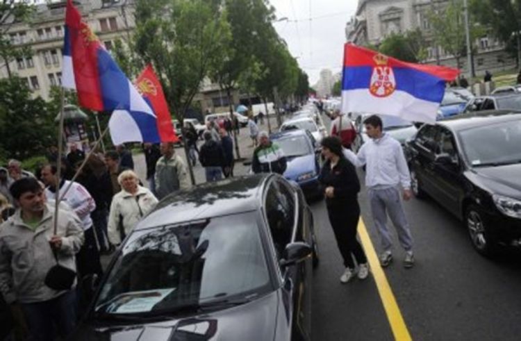 Protestne vožnje naprednjaka u više gradova Srbije