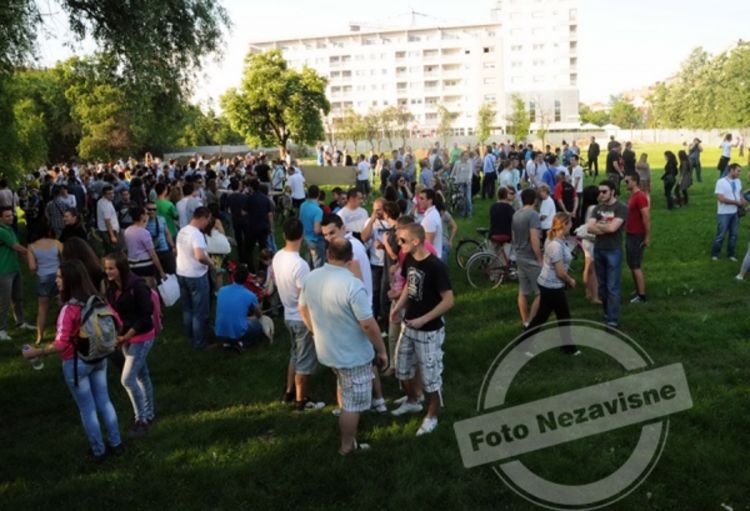 Protestnom šetnjom u odbrani zelenila