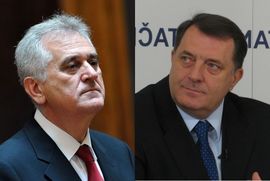 Dodik na inauguraciji Nikolića