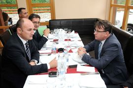 Sastanak Džombića i Nikšića u Kneževu