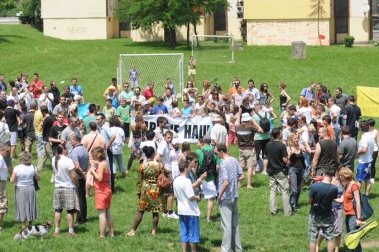 Protest prebacili u naselje Sime Matavulja