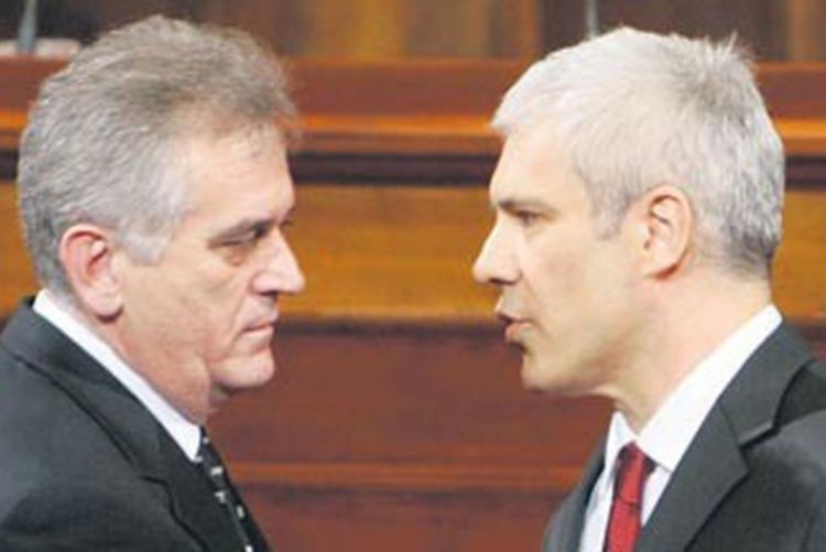 Tadić sutra obavještava Nikolića o parlamentarnoj većini