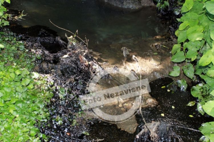 Banjaluka: Naftna mrlja u Vrbanji 